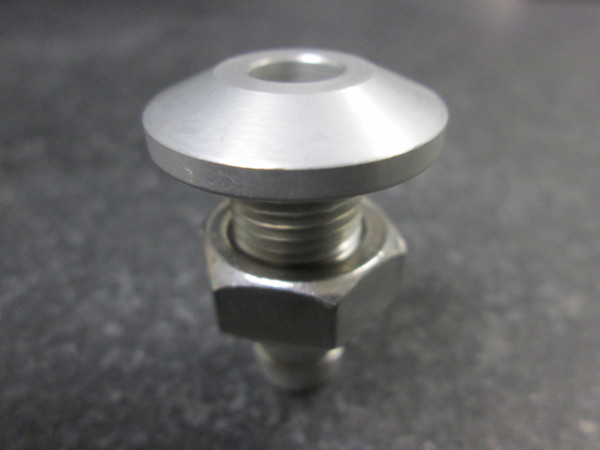 Water Bypass Fitting Straight (Polished)