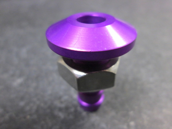 Water Bypass Fitting Straight (Purple)